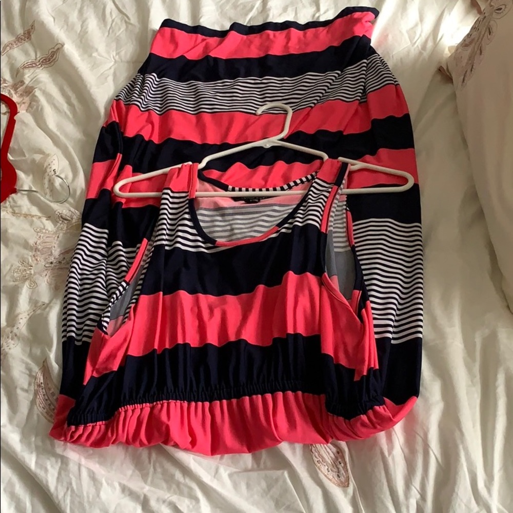A maxi dress